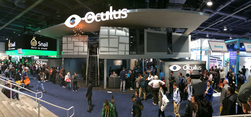 Oculus Booth at CES 2015