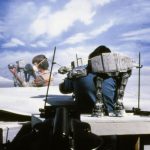 Models used in the battle on Hoth in Star Wars Episode V